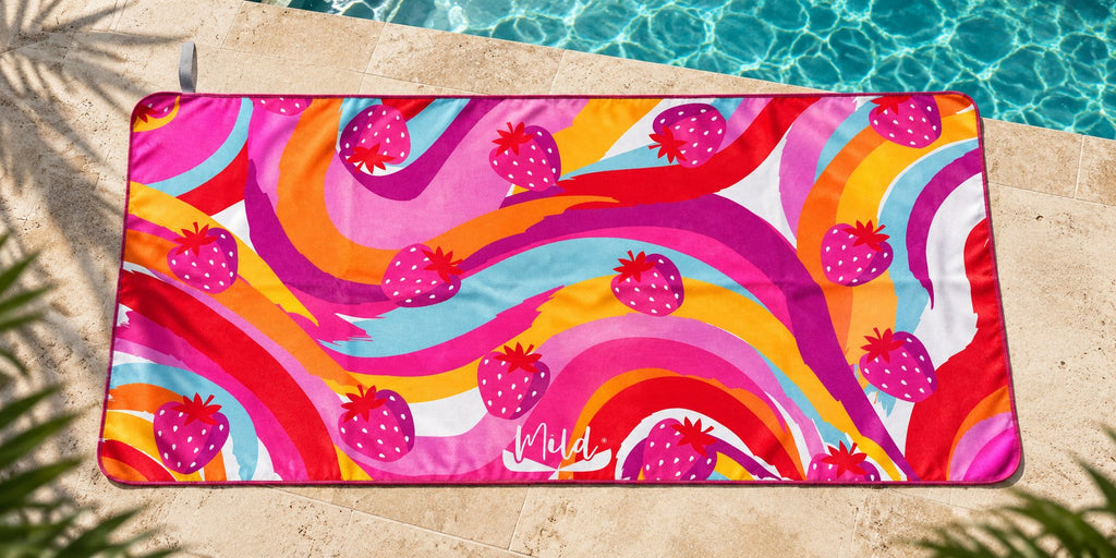 Toalla Deportiva Strawberries